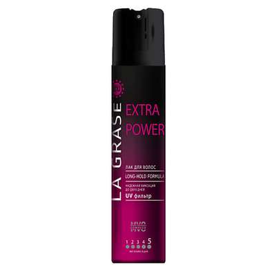 LA GRASE Лак для волос Extra Power