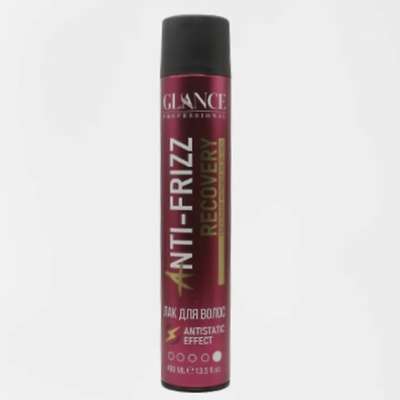 GLANCE PROFESSIONAL Лак для волос Anti-Frizz Recovery 400