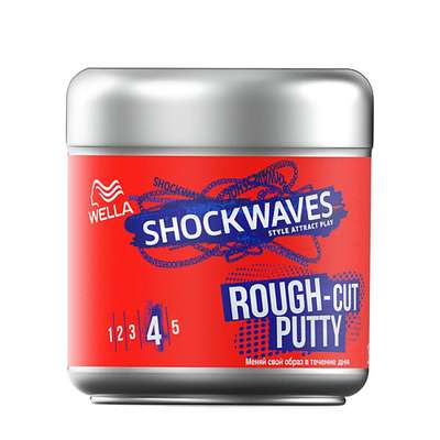 WELLA Формирующая паста для волос Shockwaves