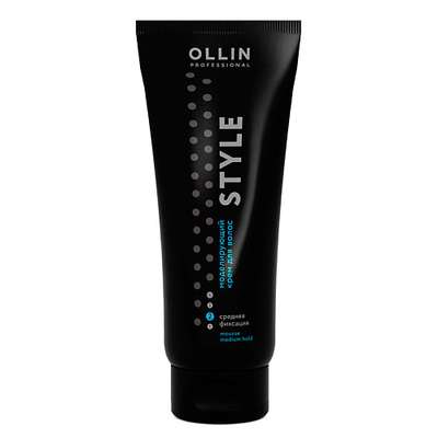 OLLIN PROFESSIONAL Моделирующий крем для волос средней фиксации OLLIN STYLE