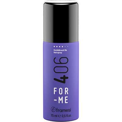 Framesi Лак для волос сильной фиксации FOR-ME 406 Hold&Brush Me Hairspray 75