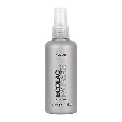 KAPOUS Лак для волос жидкий сверхсильной фиксации "Ecolac Extrafix" 100