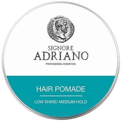 SIGNORE ADRIANO Помада для укладки волос на водной основе "Hair pomade medium" средняя фиксация