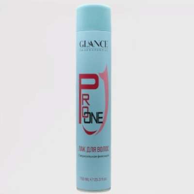 GLANCE PROFESSIONAL Лак для волос Сверхсильная Фиксация 750