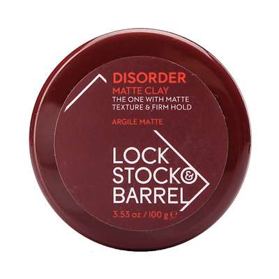 LOCK STOCK & BARREL Глина жесткая DISORDER MATTE CLAY 100