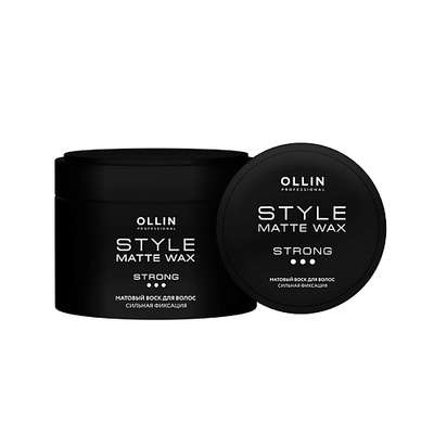 OLLIN PROFESSIONAL Матовый воск для волос сильной фиксации OLLIN STYLE