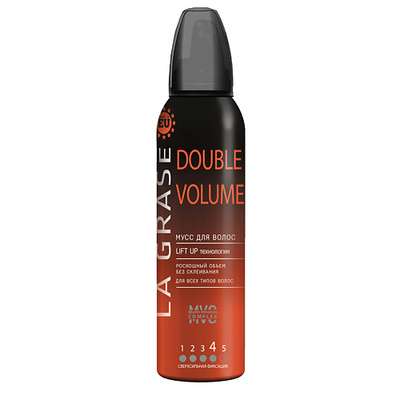 LA GRASE Мусс для волос Double Volume