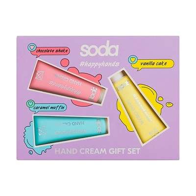 SODA Подарочный набор HAND CREAM GIFT SET #happyhands