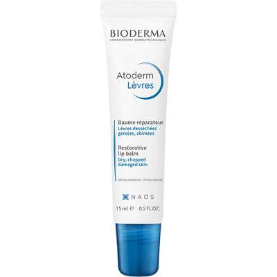 BIODERMA Восстанавливающий бальзам для сухой, поврежденной кожи губ Atoderm 15