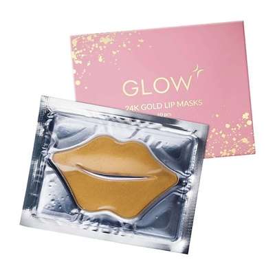 GLOW 24K GOLD CARE Маска (патчи) для губ 1