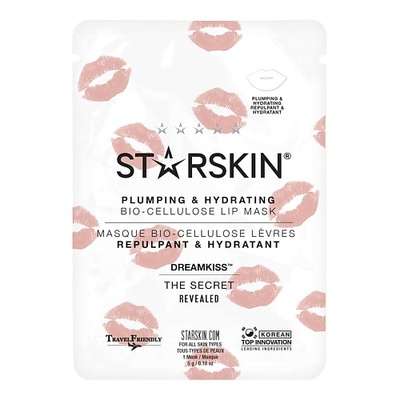 STARSKIN Маска для губ для придания объема биоцеллюлозная увлажняющая