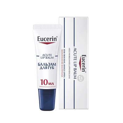 EUCERIN Успокаивающий и увлажняющий бальзам для губ для взрослых и детей