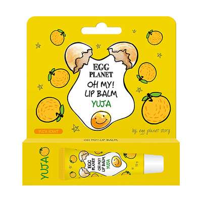 EGG PLANET Бальзам для губ OH MY! LIP BALM Юдзу увлажняющий 10