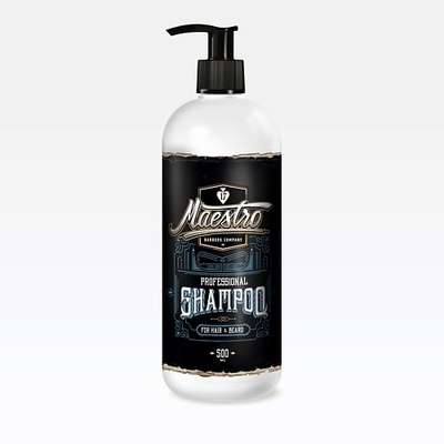 GREAT MAESTRO BARBERS COMPANY Шампунь Maestro Barbershop Shampoo 500