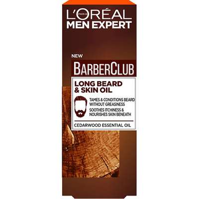 L'ORÉAL PARIS L'OREAL PARIS Men Expert Barber Club Гель-масло для длинной бороды, смягчающее, с маслом кедрового дерева