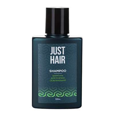 JUST HAIR JUST HAIR ШАМПУНЬ ДЛЯ МУЖЧИН ОСВЕЖАЮЩИЙ МИНИ