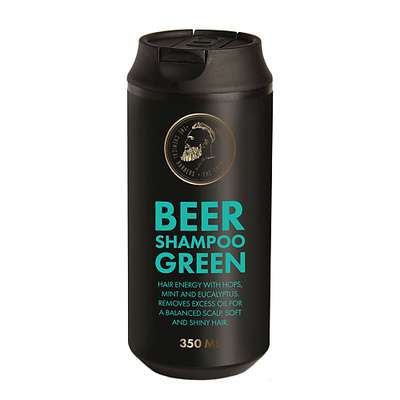 THE CHEMICAL BARBERS Шампунь BEER SHAMPOO GREEN с мятой и эвкалиптом