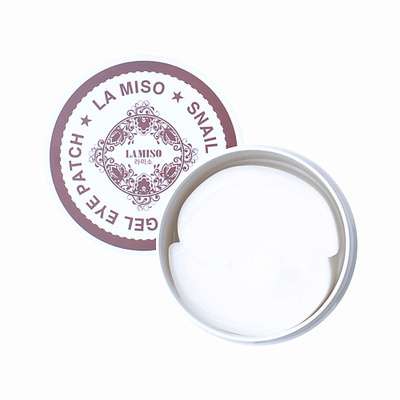 LA MISO Гидрогелевая маска с экстрактом слизи улитки для кожи вокруг глаз 60