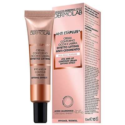 DEBORAH Крем для век и губ лифтинг эффект Dermolab Anti-Eta Plus+ Eye And Lip Contour Cream Lifting Effect