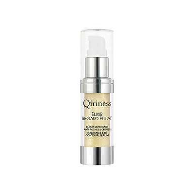 QIRINESS Сыворотка для сияния глаз против отечности и темных кругов ESSENTIALS EYE SERUM AND CREAM