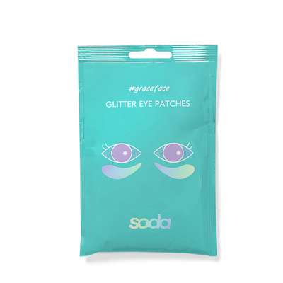 SODA Гидрогелевые патчи для глаз с блестками GLITTER EYE PATCHES #graceface