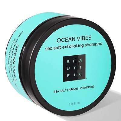 BEAUTIFIC Пенящийся скраб для волос и скальпа Ocean Vibes