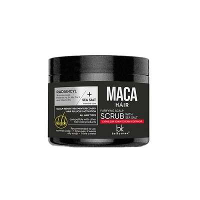 BELKOSMEX MACA HAIR Скраб для кожи головы соляной 200