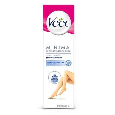 VEET Крем для депиляции для чувствительной кожи MINIMA