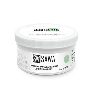 SAWA Паста для шугаринга бандажная гипоаллергенная 500