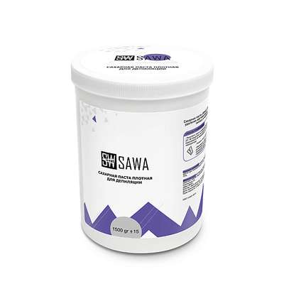 SAWA Паста для шугаринга плотная гипоаллергенная 1500