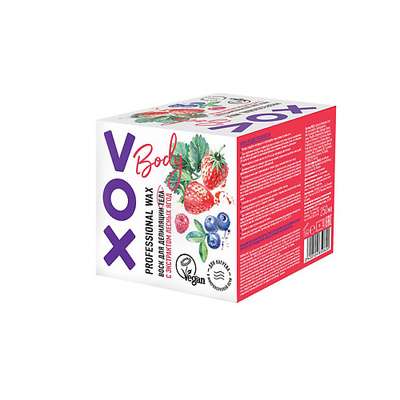 VOX Воск для депиляции для нагрева в микроволновой печи с экстрактом лесных ягод 0