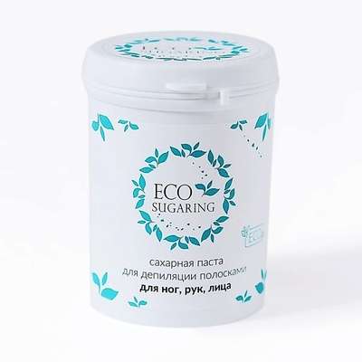 ECOSUGARING Сахарная паста МЯГКАЯ для ног, рук, лица полосками 330