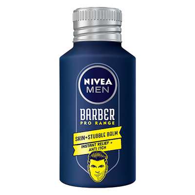 NIVEA Ухаживающий бальзам для щетины и лица Barber Pro range