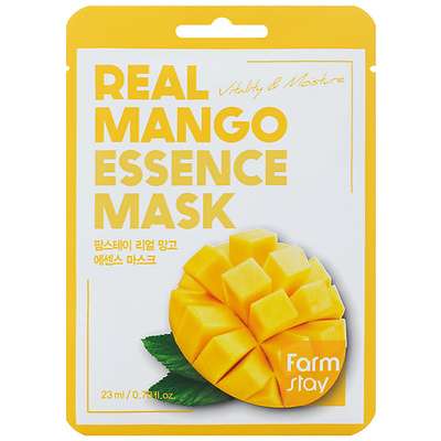 FARMSTAY Маска для лица тканевая с экстрактом манго