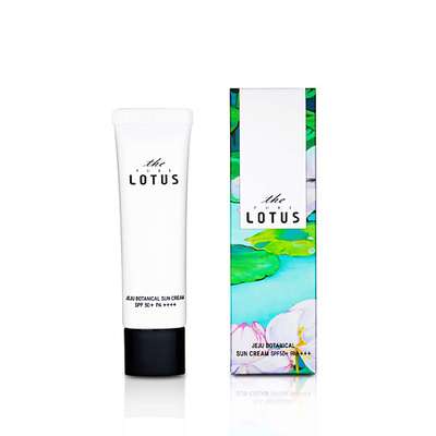 THE PURE LOTUS Крем для лица солнцезащитный SPF50+ PA++++