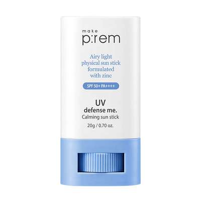 MAKE P:REM Стик для лица солнцезащитный SPF 50+ PA++++ UV defense me