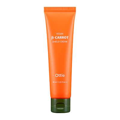 OTTIE Укрепляющий крем с гидролатом органической моркови Vegan Beta-Carrot Shield Cream 60