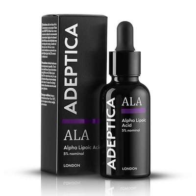 ADEPTICA Обогащающий концентрат для лица «Альфа-липоевая кислота, 5% nominal» Enriching Concentrate Alpha Lipoic Acid 5% nominal