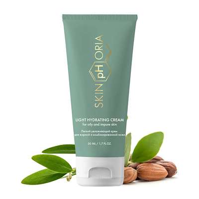 SKINPHORIA Антивозрастной, увлажняющий крем для жирной и комбинированной кожи Light Hydrating Cream 50