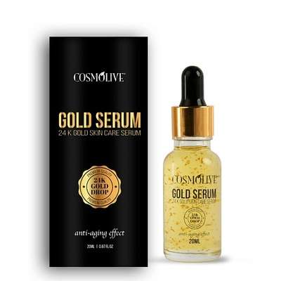 COSMOLIVE Золотая сыворотка Gold Serum 24K 20