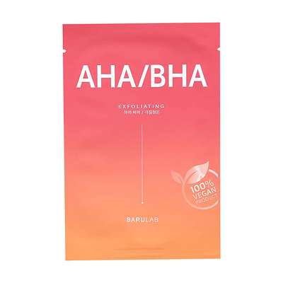 BARULAB Маска для лица с AHA, BHA-кислотами (обновляющая) 23