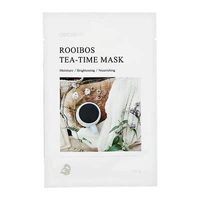 DETOSKIN Маска для лица TEA-TIME c экстрактом листьев ройбуша 30