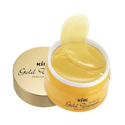 Kims Гидрогелевые золотые патчи Kims Gold Diamond Hydro-Gel Eye Patch 84