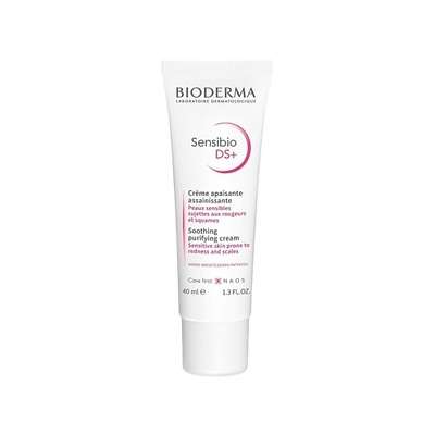 BIODERMA Увлажняющий и успокаивающий крем для уменьшения покраснений и шелушений Sensibio DS+ 40