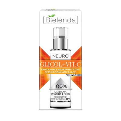 BIELENDA Сыворотка для лица NEURO GLICOL + VIT. C 30