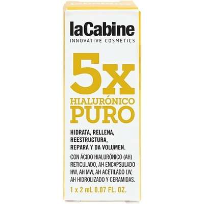 LA CABINE Комплекс из 5 видов гиалуроновой кислоты в ампулах 5xPURE HYALURONIC 2