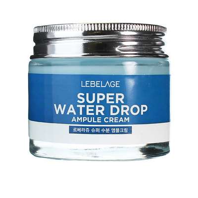 LEBELAGE Крем для лица Интенсивно увлажняющий ампульный Ampule Cream Super Aqua 70