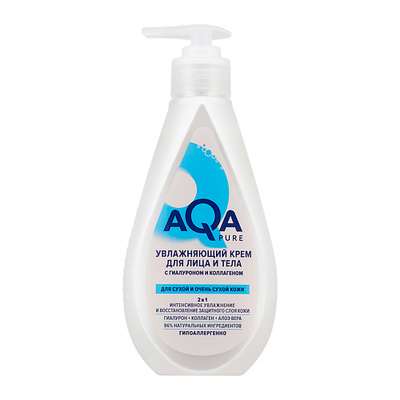 AQA PURE Крем для сухой и очень сухой кожи 250