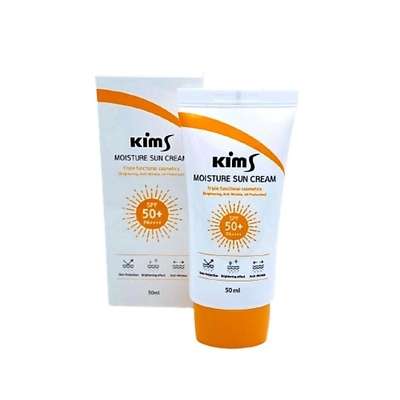 Kims Увлажняющий солнцезащитный крем для лица Moisture Sun Cream SPF 50+ PA++++ Triple Function 50