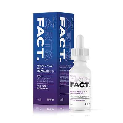 ART&FACT Противовоспалительная анти-акне сыворотка для лица с азелаиновой кислотой 10% 30